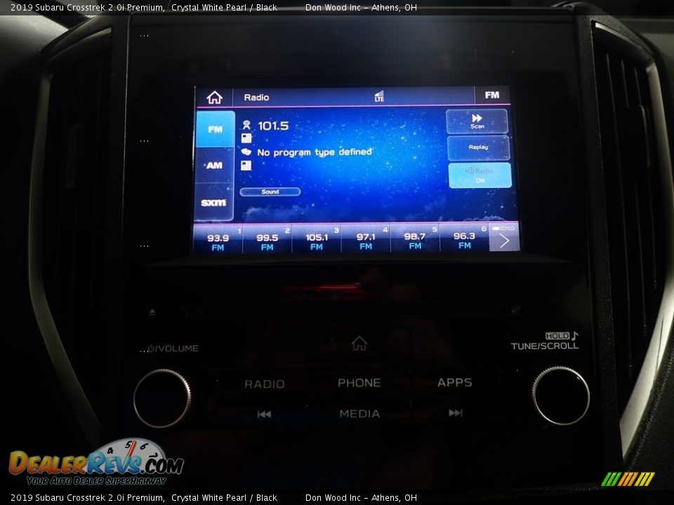 2019 Subaru Crosstrek 2.0i Premium Crystal White Pearl / Black Photo #26