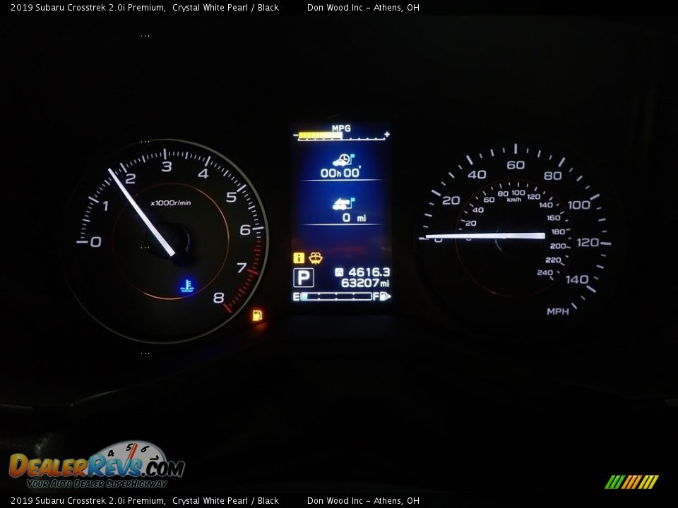 2019 Subaru Crosstrek 2.0i Premium Crystal White Pearl / Black Photo #28