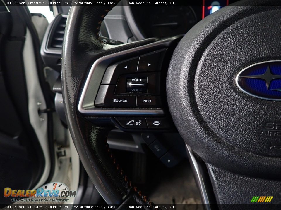 2019 Subaru Crosstrek 2.0i Premium Crystal White Pearl / Black Photo #29