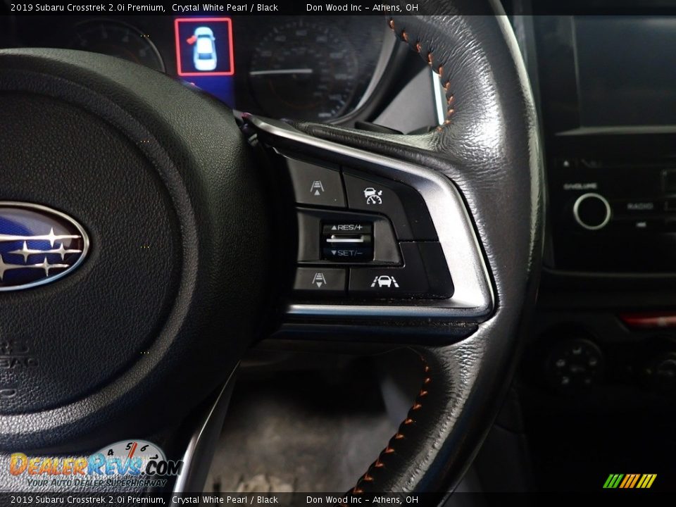 2019 Subaru Crosstrek 2.0i Premium Crystal White Pearl / Black Photo #30