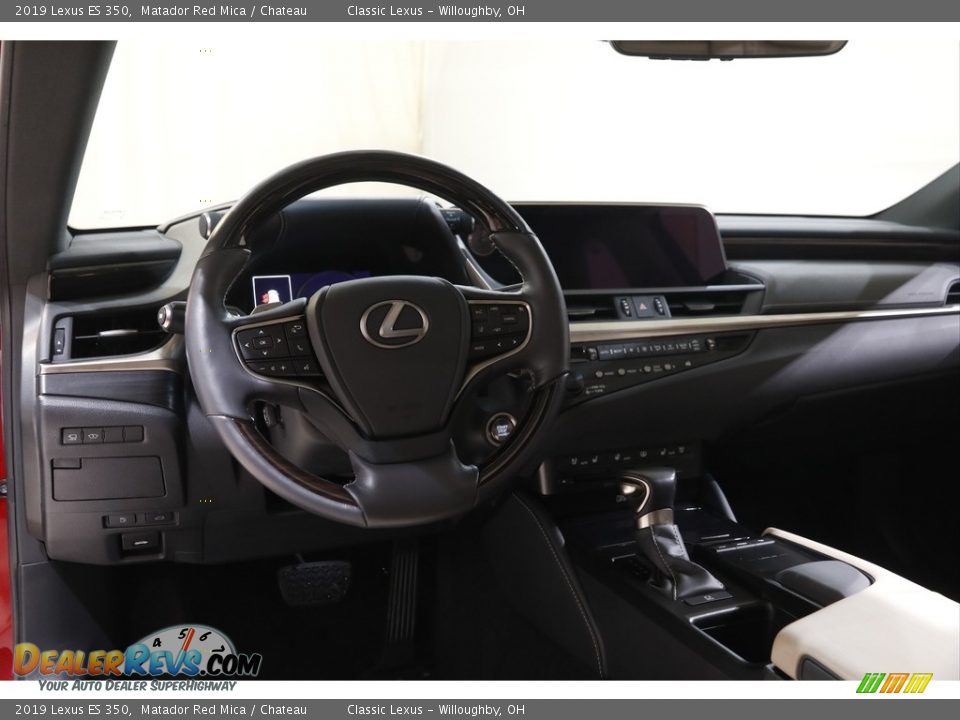 2019 Lexus ES 350 Matador Red Mica / Chateau Photo #6