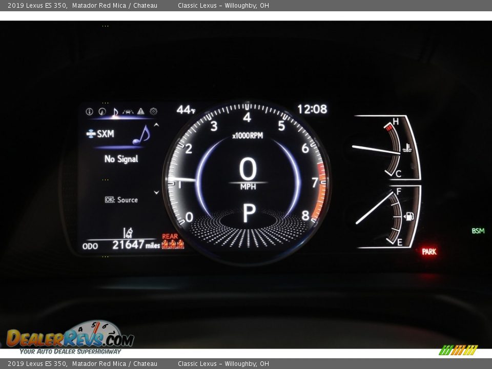 2019 Lexus ES 350 Matador Red Mica / Chateau Photo #8