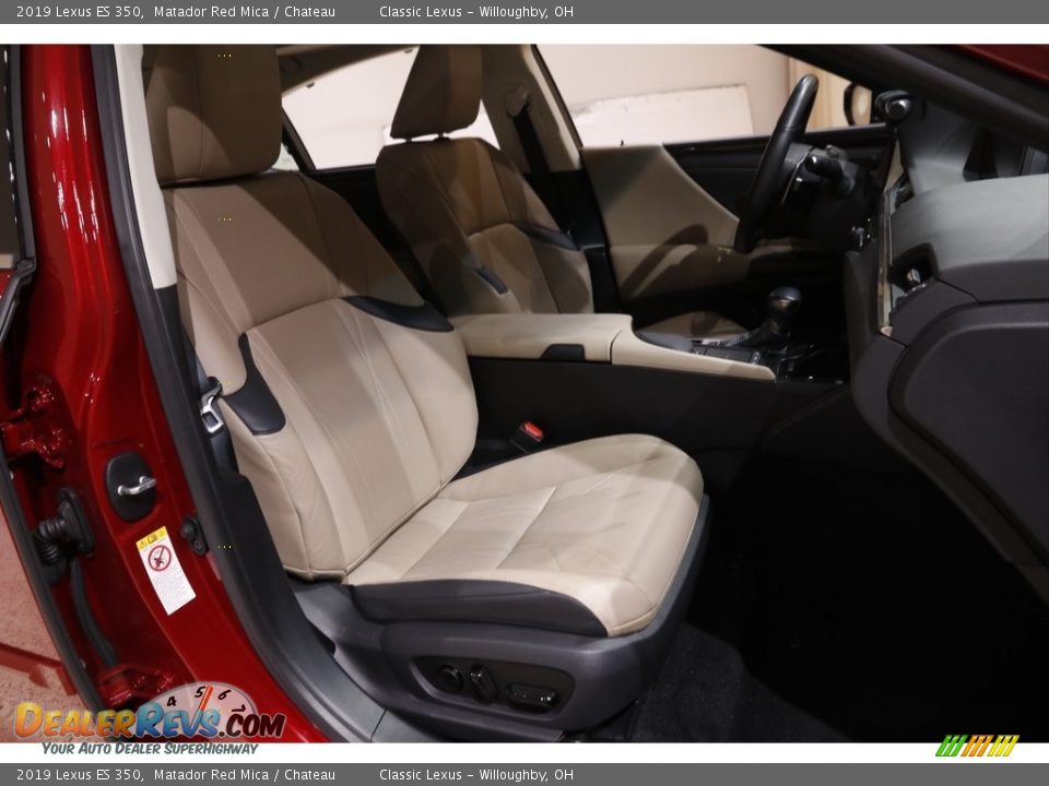 2019 Lexus ES 350 Matador Red Mica / Chateau Photo #17