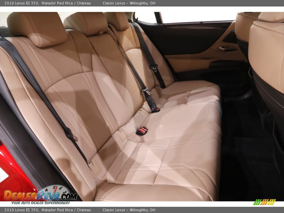 2019 Lexus ES 350 Matador Red Mica / Chateau Photo #18