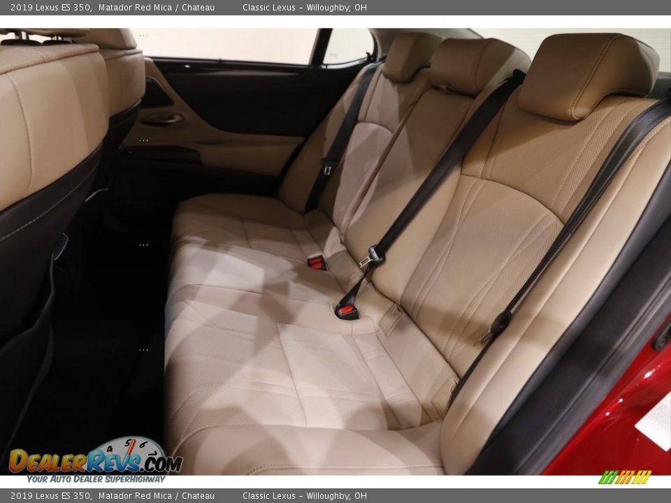 2019 Lexus ES 350 Matador Red Mica / Chateau Photo #19
