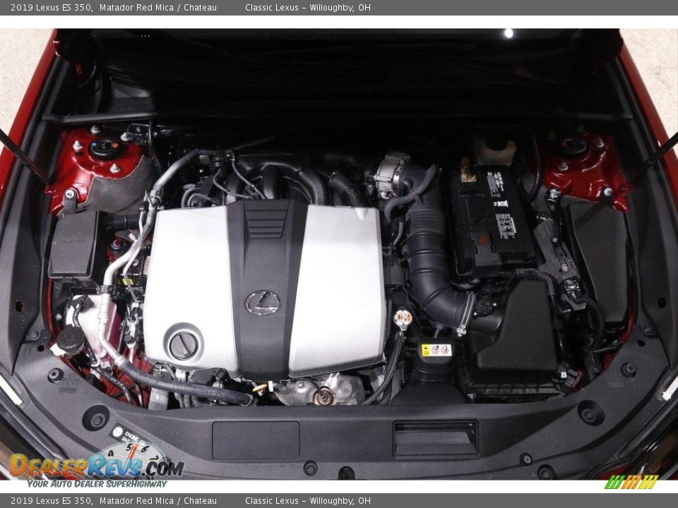 2019 Lexus ES 350 Matador Red Mica / Chateau Photo #21