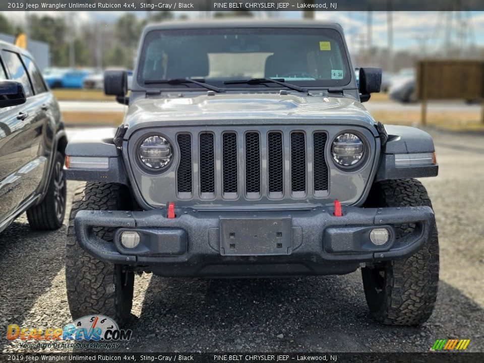 2019 Jeep Wrangler Unlimited Rubicon 4x4 Sting-Gray / Black Photo #2