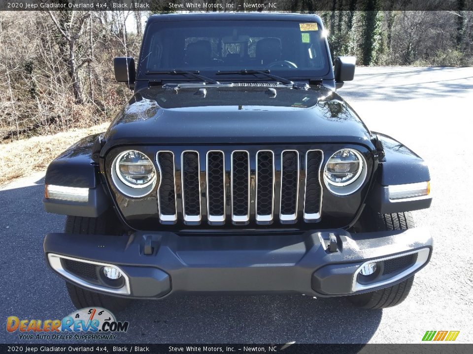 2020 Jeep Gladiator Overland 4x4 Black / Black Photo #3