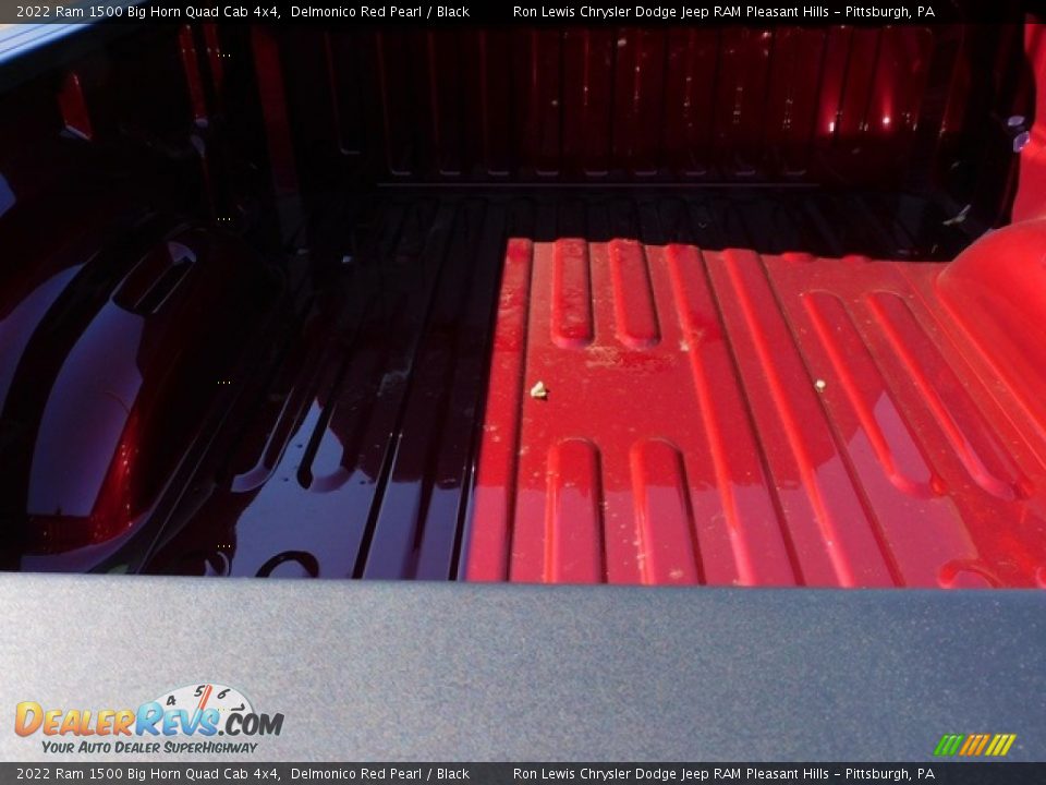 2022 Ram 1500 Big Horn Quad Cab 4x4 Delmonico Red Pearl / Black Photo #7