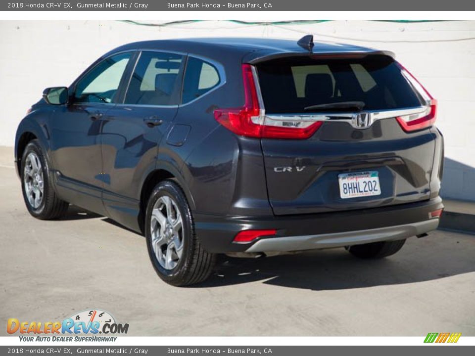 2018 Honda CR-V EX Gunmetal Metallic / Gray Photo #2