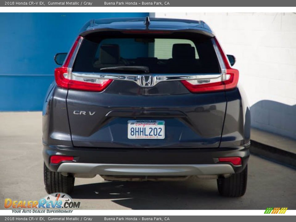 2018 Honda CR-V EX Gunmetal Metallic / Gray Photo #9