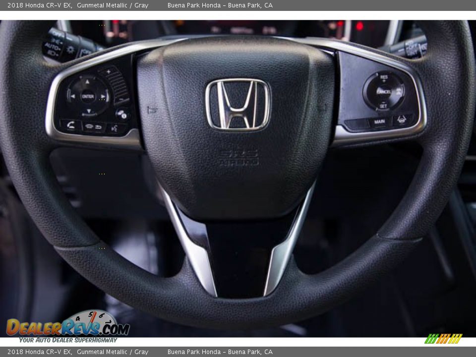 2018 Honda CR-V EX Gunmetal Metallic / Gray Photo #11