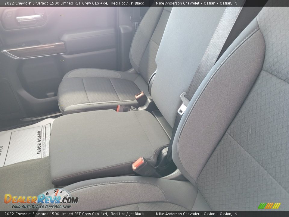 2022 Chevrolet Silverado 1500 Limited RST Crew Cab 4x4 Red Hot / Jet Black Photo #16