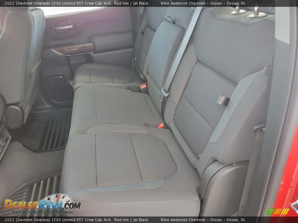 2022 Chevrolet Silverado 1500 Limited RST Crew Cab 4x4 Red Hot / Jet Black Photo #18