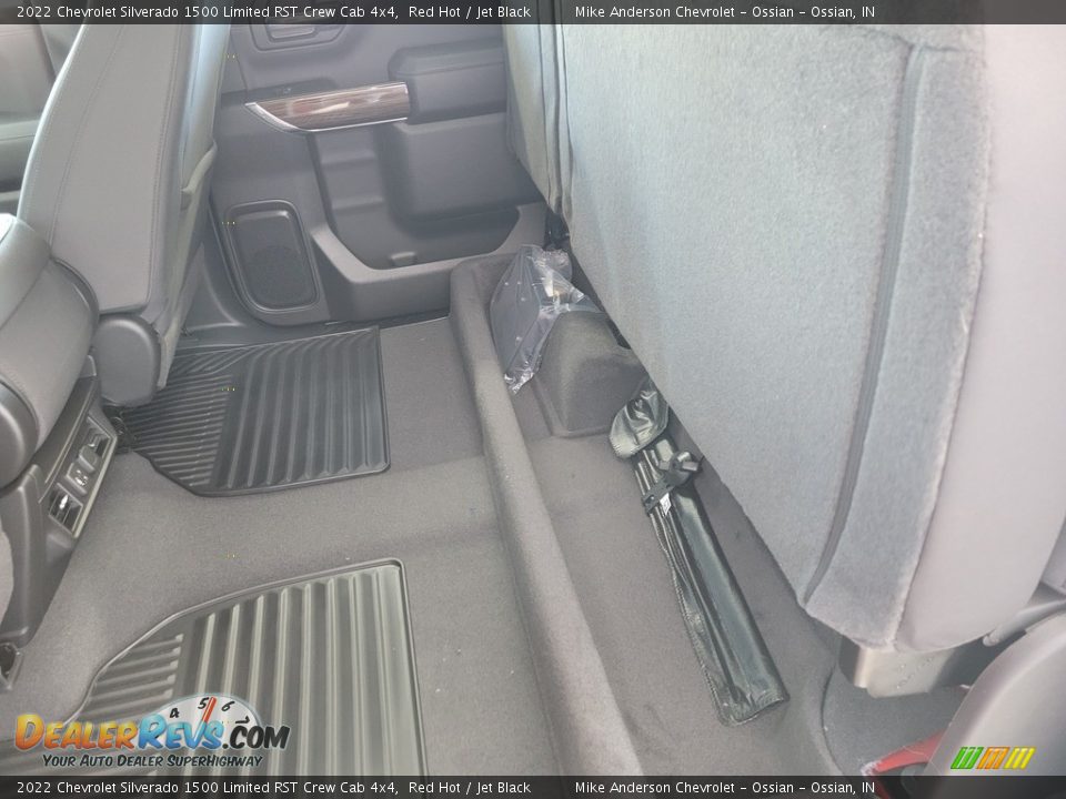 2022 Chevrolet Silverado 1500 Limited RST Crew Cab 4x4 Red Hot / Jet Black Photo #22