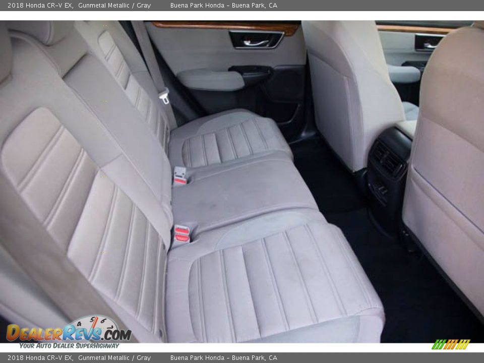 2018 Honda CR-V EX Gunmetal Metallic / Gray Photo #21