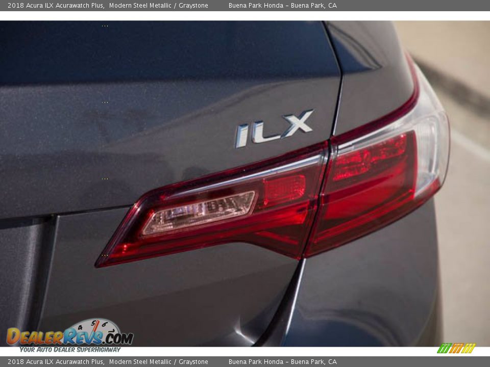 2018 Acura ILX Acurawatch Plus Modern Steel Metallic / Graystone Photo #13