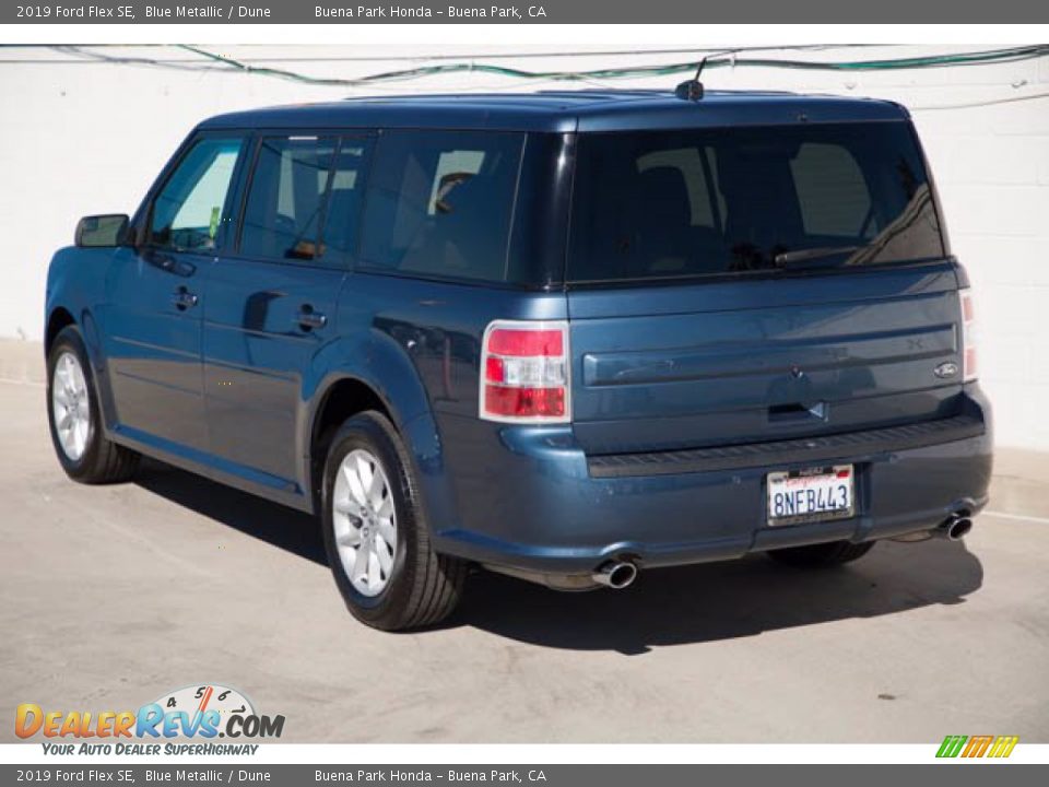 2019 Ford Flex SE Blue Metallic / Dune Photo #2