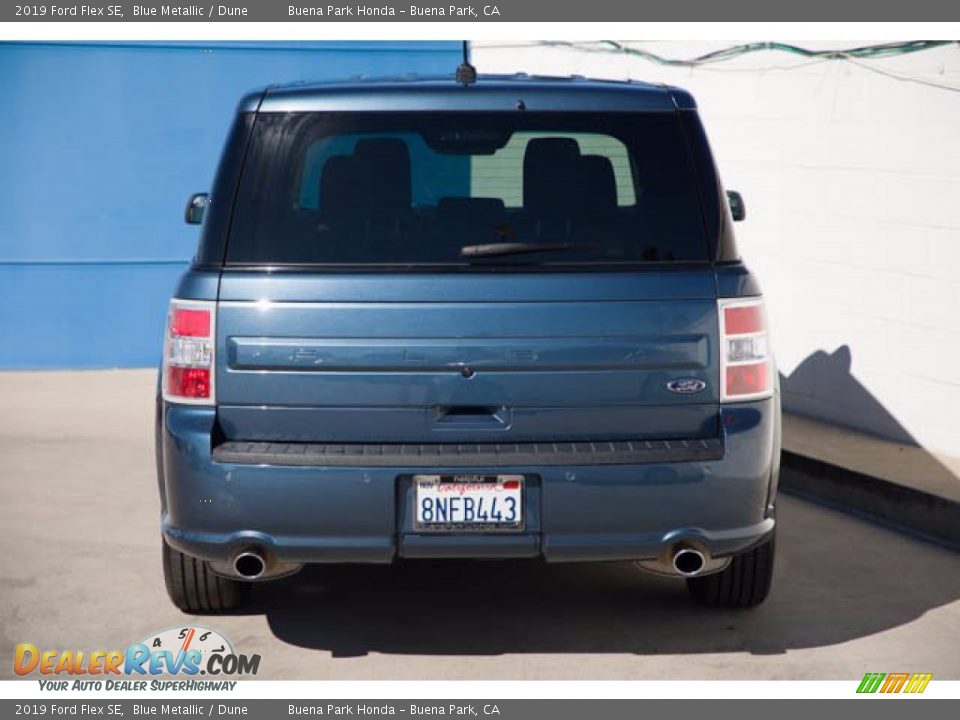 2019 Ford Flex SE Blue Metallic / Dune Photo #11