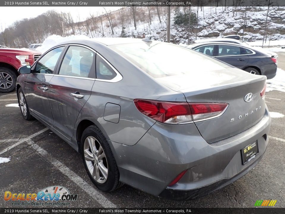 2019 Hyundai Sonata SEL Machine Gray / Gray Photo #2