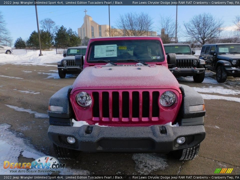 2022 Jeep Wrangler Unlimited Sport 4x4 Limited Edition Tuscadero Pearl / Black Photo #2