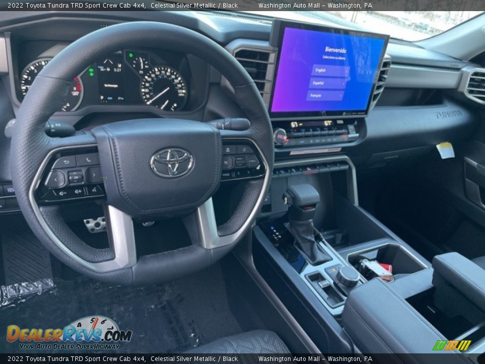 2022 Toyota Tundra TRD Sport Crew Cab 4x4 Celestial Silver Metallic / Black Photo #3