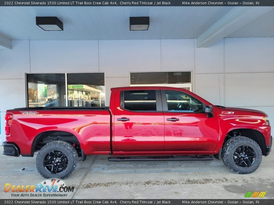 Cherry Red Tintcoat 2022 Chevrolet Silverado 1500 Limited LT Trail Boss Crew Cab 4x4 Photo #3