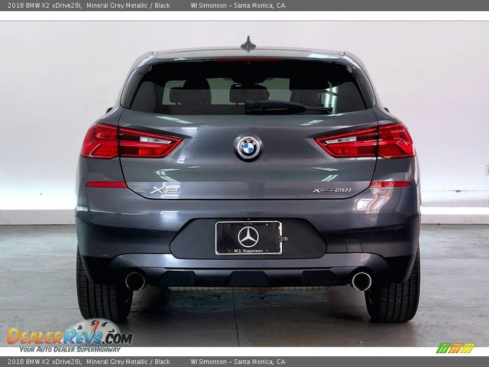 2018 BMW X2 xDrive28i Mineral Grey Metallic / Black Photo #3