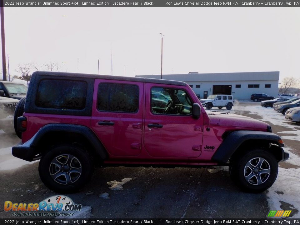 2022 Jeep Wrangler Unlimited Sport 4x4 Limited Edition Tuscadero Pearl / Black Photo #4