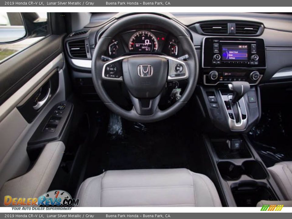 2019 Honda CR-V LX Lunar Silver Metallic / Gray Photo #5