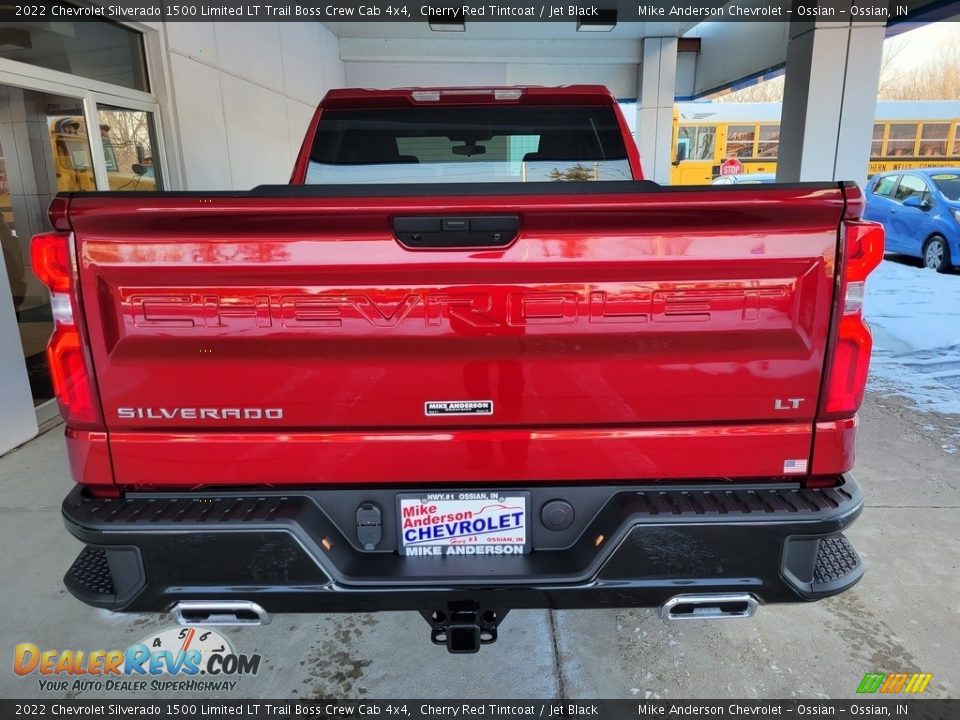 2022 Chevrolet Silverado 1500 Limited LT Trail Boss Crew Cab 4x4 Cherry Red Tintcoat / Jet Black Photo #5