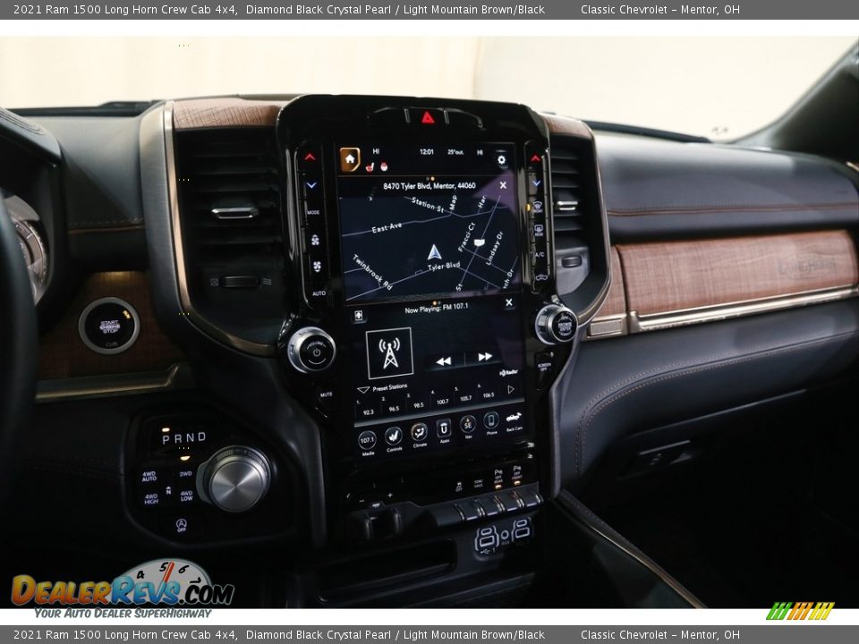 Navigation of 2021 Ram 1500 Long Horn Crew Cab 4x4 Photo #8