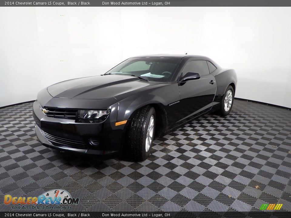 2014 Chevrolet Camaro LS Coupe Black / Black Photo #7