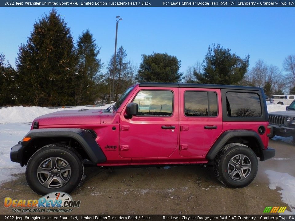 Limited Edition Tuscadero Pearl 2022 Jeep Wrangler Unlimited Sport 4x4 Photo #9