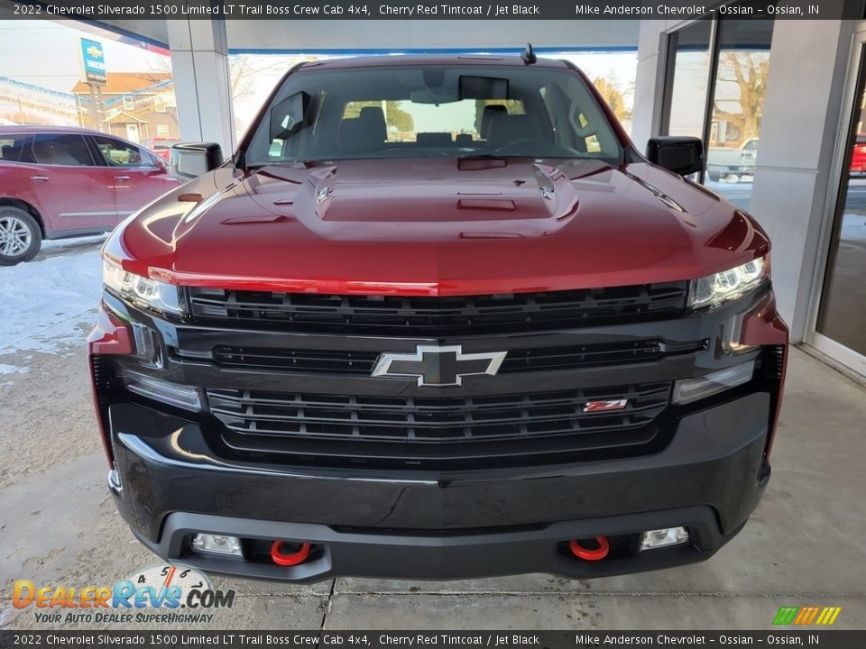 2022 Chevrolet Silverado 1500 Limited LT Trail Boss Crew Cab 4x4 Cherry Red Tintcoat / Jet Black Photo #9