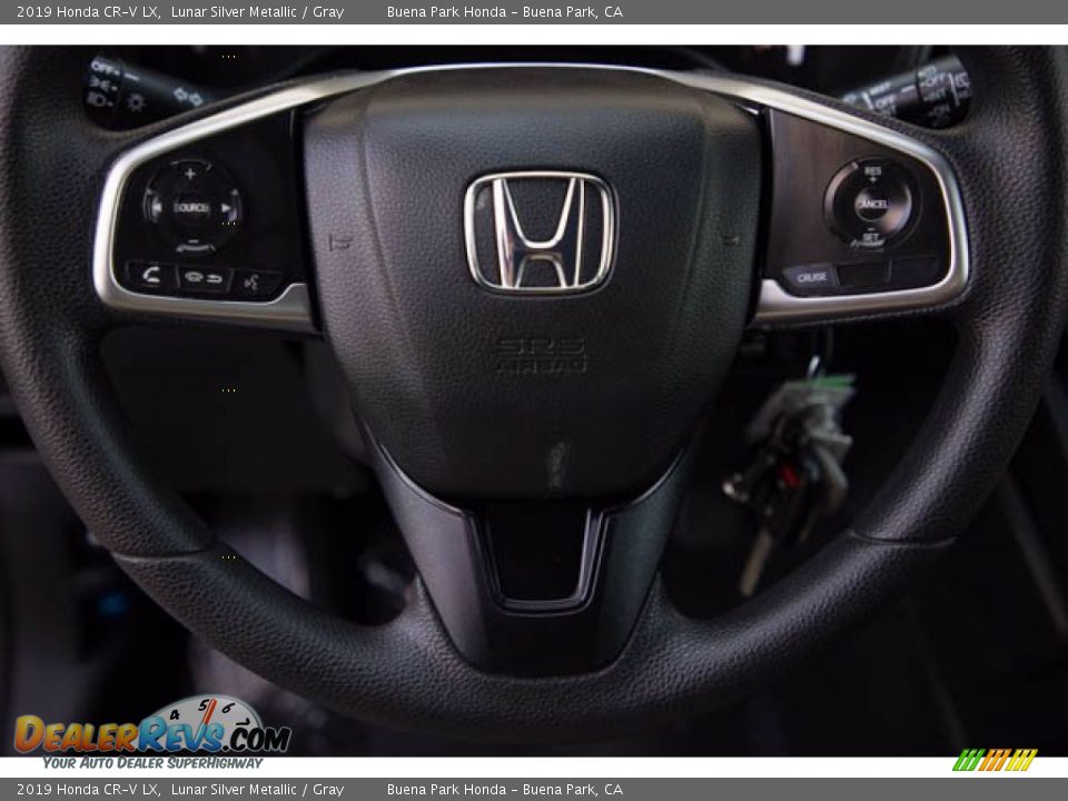2019 Honda CR-V LX Lunar Silver Metallic / Gray Photo #13