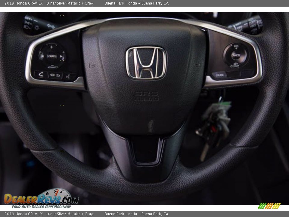 2019 Honda CR-V LX Lunar Silver Metallic / Gray Photo #13