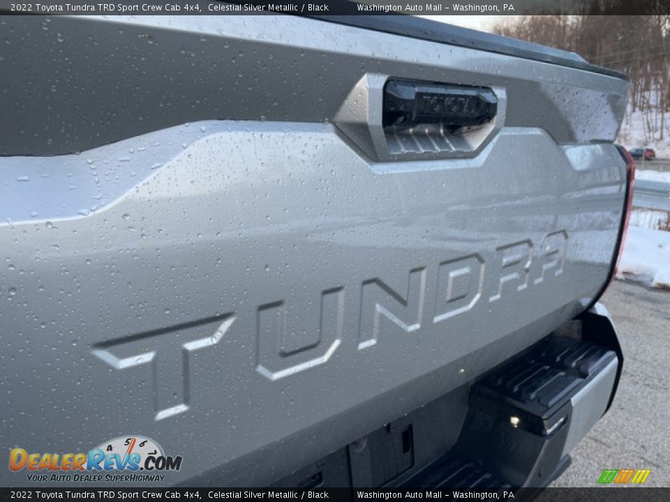 2022 Toyota Tundra TRD Sport Crew Cab 4x4 Celestial Silver Metallic / Black Photo #13