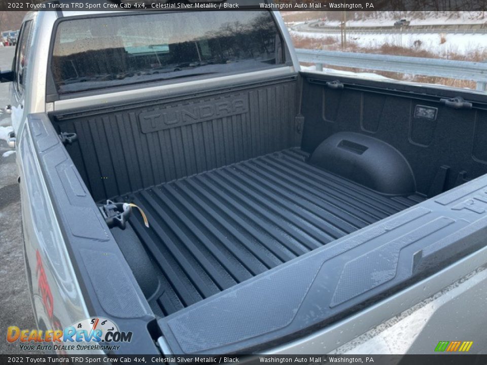 2022 Toyota Tundra TRD Sport Crew Cab 4x4 Celestial Silver Metallic / Black Photo #14