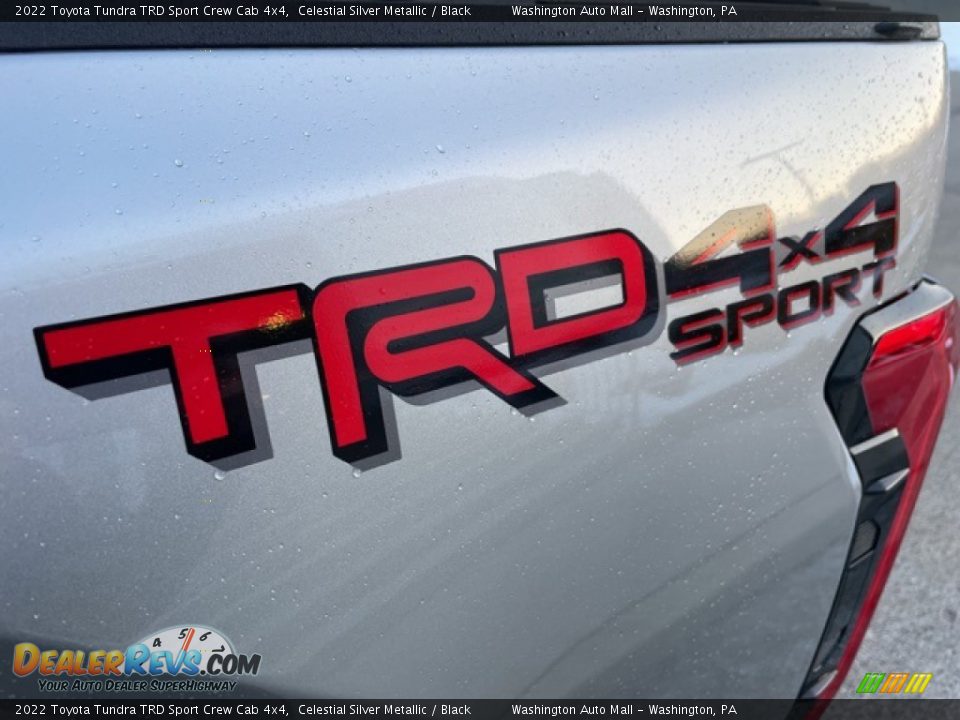 2022 Toyota Tundra TRD Sport Crew Cab 4x4 Celestial Silver Metallic / Black Photo #15