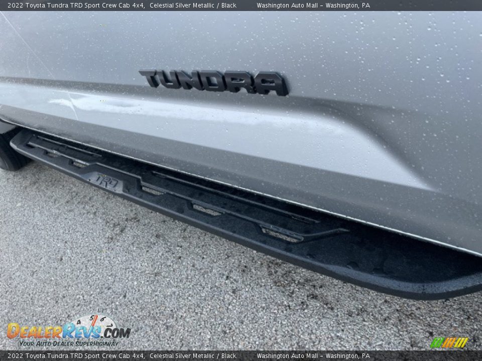 2022 Toyota Tundra TRD Sport Crew Cab 4x4 Celestial Silver Metallic / Black Photo #18