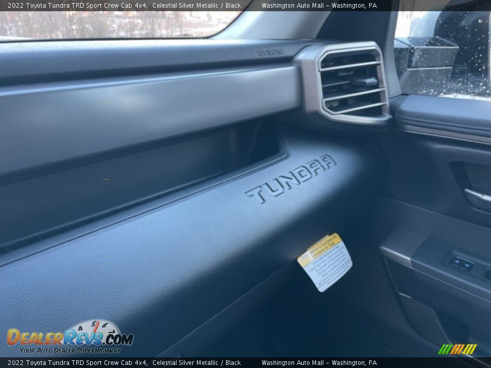 2022 Toyota Tundra TRD Sport Crew Cab 4x4 Celestial Silver Metallic / Black Photo #25
