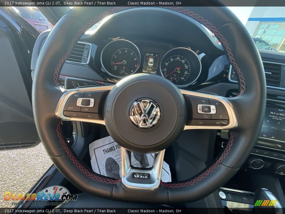 2017 Volkswagen Jetta GLI 2.0T Steering Wheel Photo #9