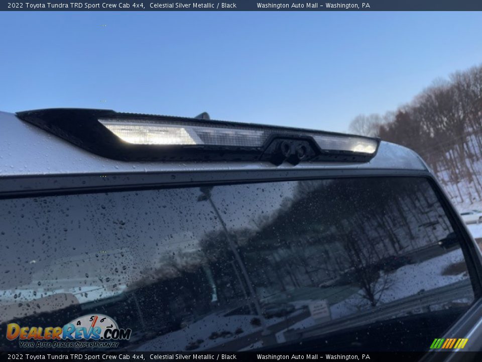 2022 Toyota Tundra TRD Sport Crew Cab 4x4 Celestial Silver Metallic / Black Photo #36