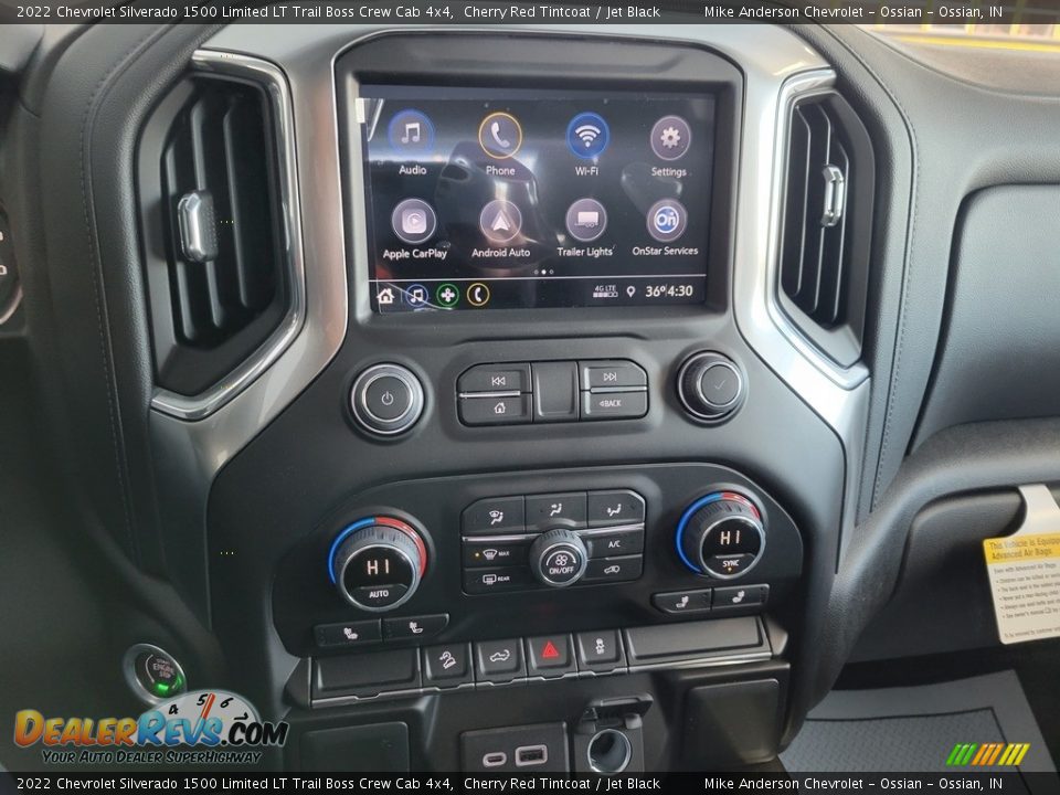 Controls of 2022 Chevrolet Silverado 1500 Limited LT Trail Boss Crew Cab 4x4 Photo #31