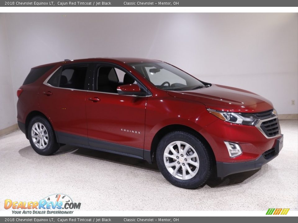 2018 Chevrolet Equinox LT Cajun Red Tintcoat / Jet Black Photo #1