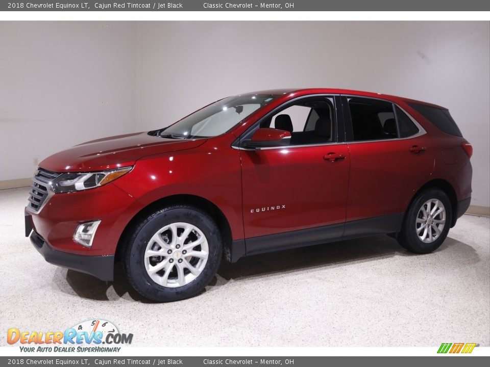 2018 Chevrolet Equinox LT Cajun Red Tintcoat / Jet Black Photo #3