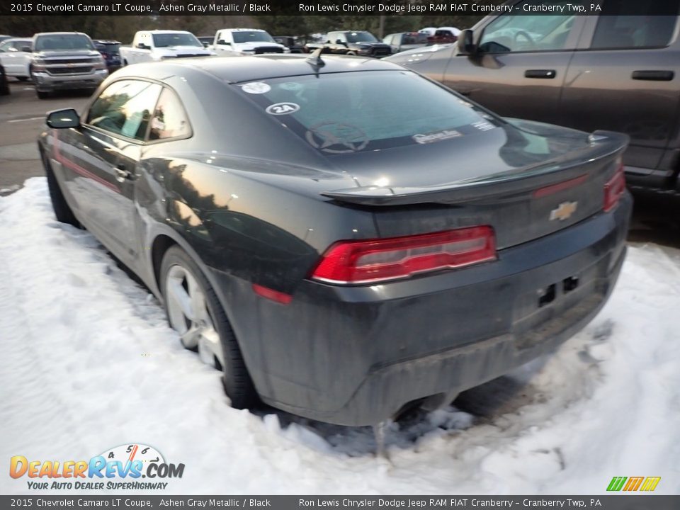 2015 Chevrolet Camaro LT Coupe Ashen Gray Metallic / Black Photo #3