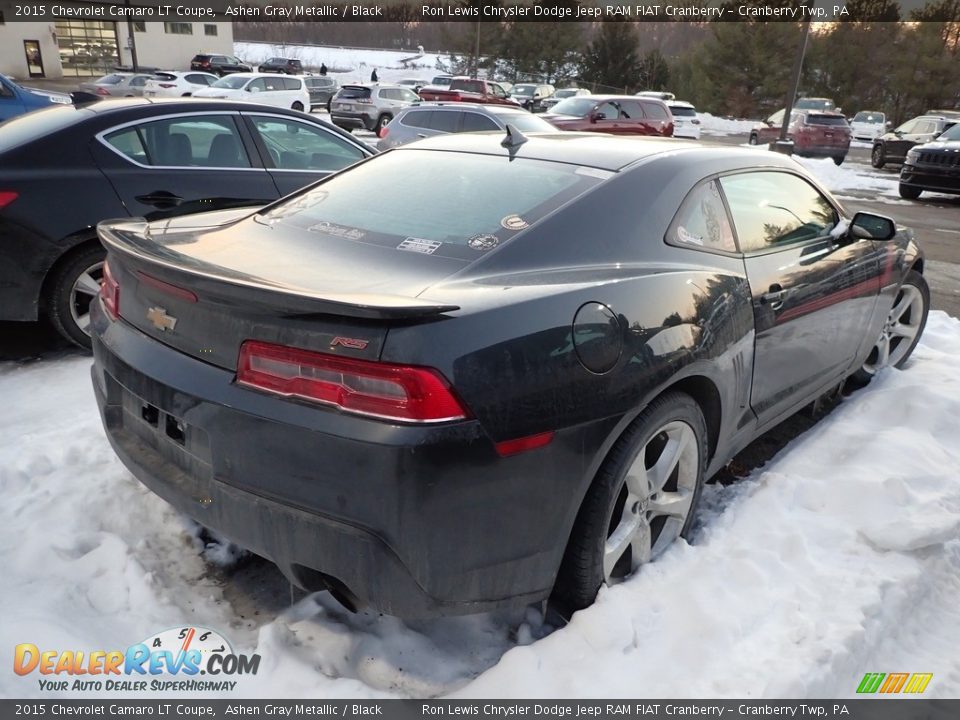 2015 Chevrolet Camaro LT Coupe Ashen Gray Metallic / Black Photo #4