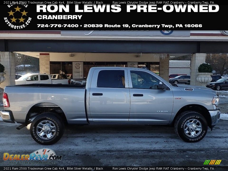 2021 Ram 2500 Tradesman Crew Cab 4x4 Billet Silver Metallic / Black Photo #1